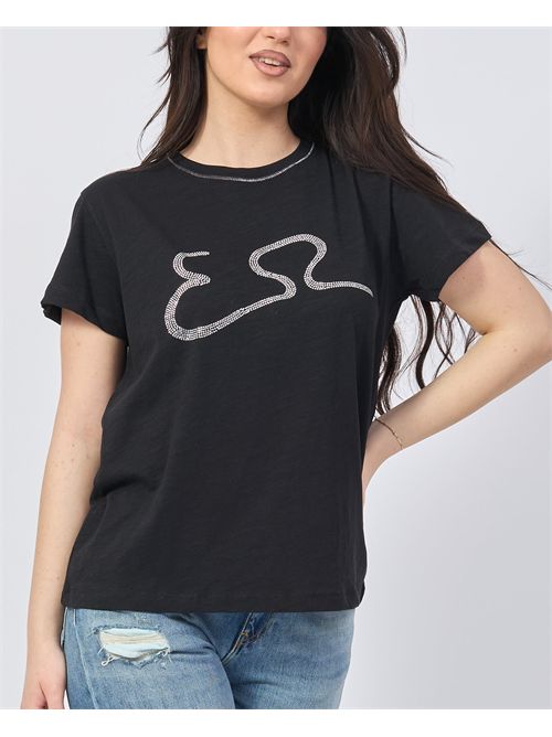 T-shirt girocollo Yes Zee in cotone YES ZEE | T264-TL000801